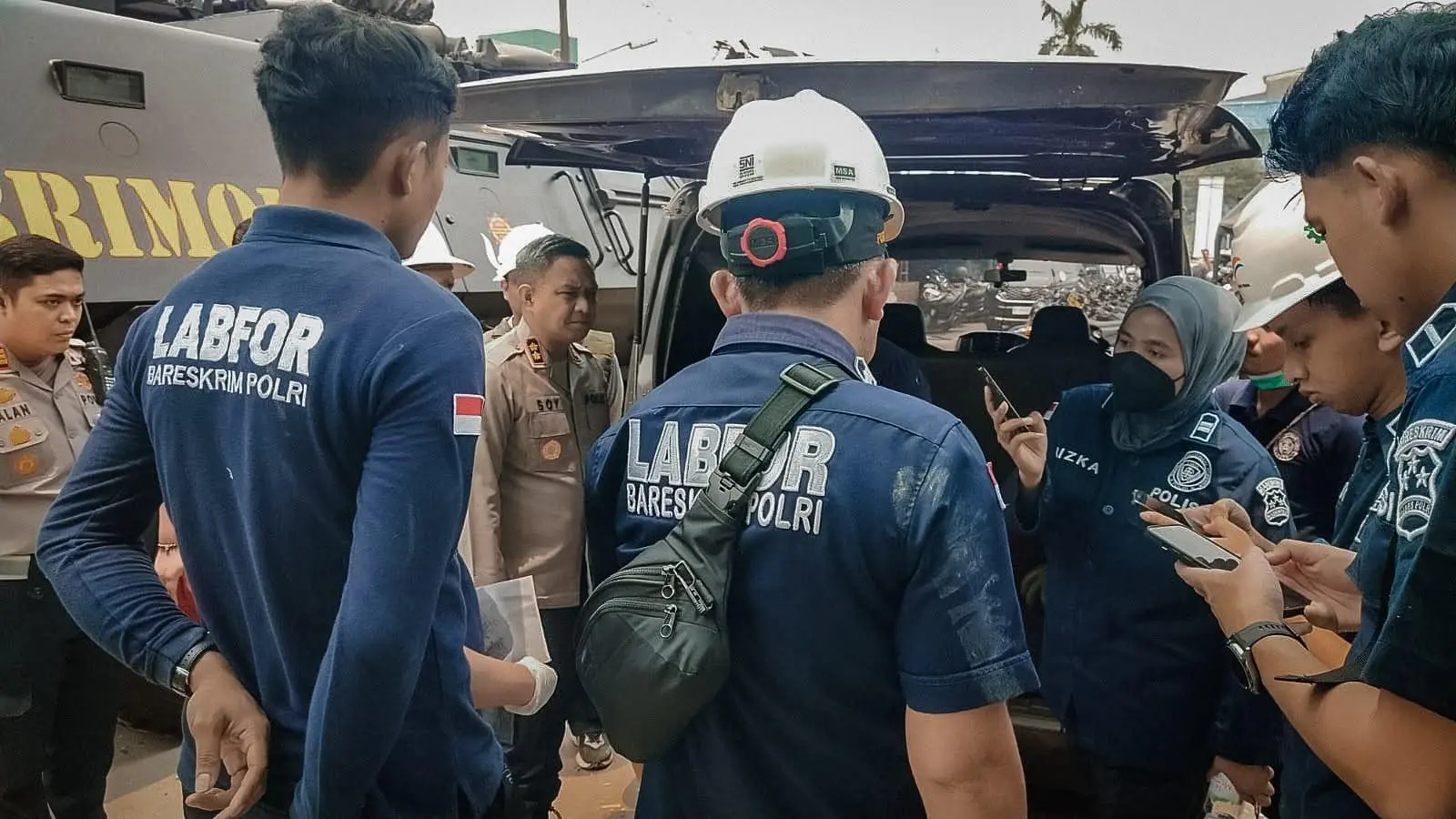 Polisi Turunkan Tim DVI untuk Identifikasi Korban Ledakan Pasar Cimanggis