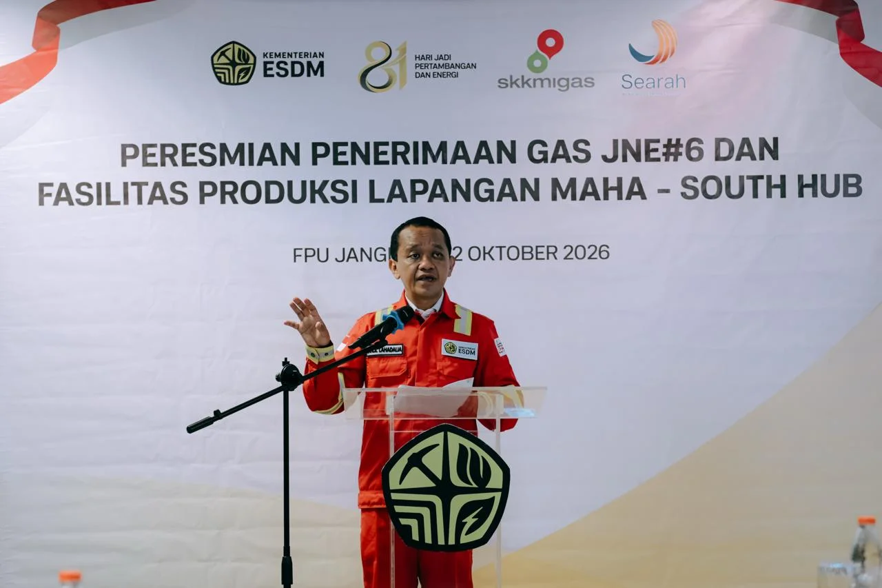 Pemerintah Tambah Pasokan Gas Nasional 290 MMSCFD dari Kaltim