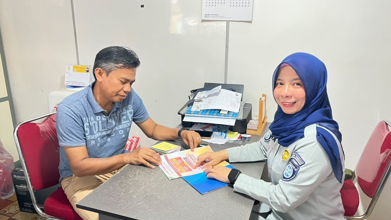 Jasa Raharja Sumbar Sosialisasikan Diskon Pajak Kendaraan Umum kepada PT Jendela Wisata Indonesia