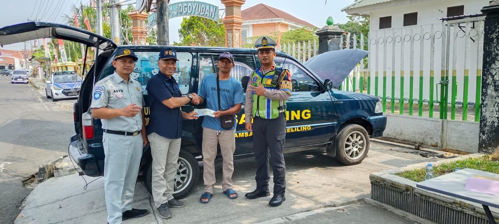 Jasa Raharja Bersama Instansi Terkait Dukung Operasi Gakum untuk Meningkatkan Ketertiban Berlalu Lintas di Kulon Progo