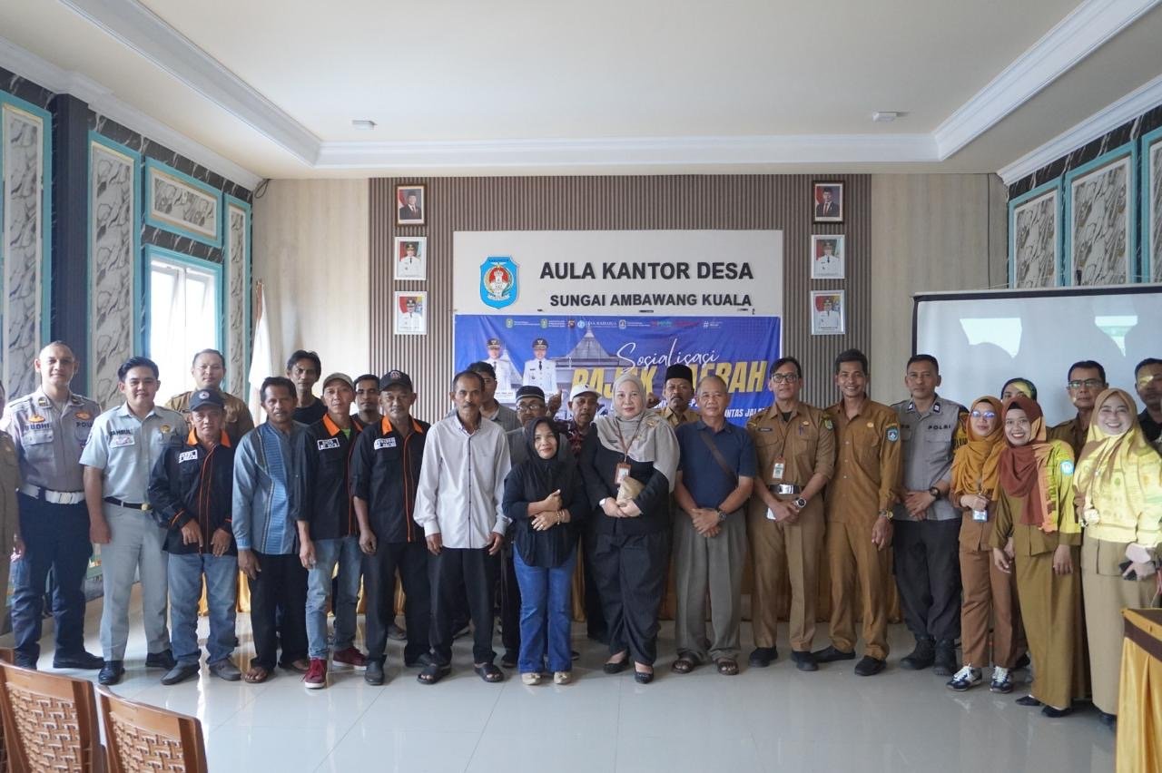 Jasa Raharja Kalbar Dukung Perluasan Pelayanan Samsat Gokatan hingga Desa Sungai Ambawang Kuala Jasa Raharja Kalbar Dukung Perluasan Pelayanan Samsat Gokatan hingga Desa Sungai Ambawang Kuala