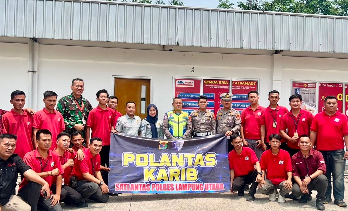 Jasa Raharja Edukasi Pengemudi Logistik tentang Keselamatan dan Keringanan Pajak di Lampung Utara