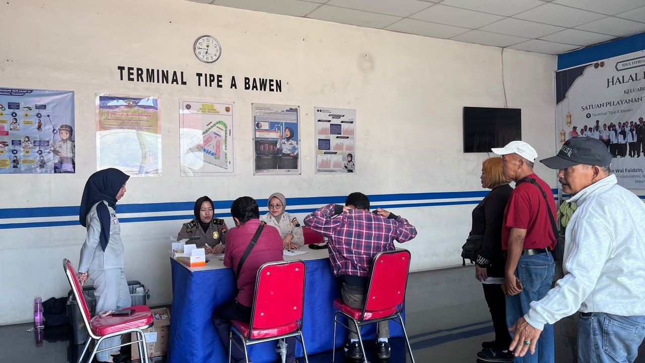 Jasa Raharja Hadirkan Layanan Kesehatan Gratis di Terminal Bawen